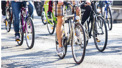 den fahrrad darüber hinaues auseinander und wieder zusammenbauen