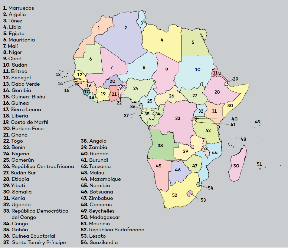 AFRICA MAP