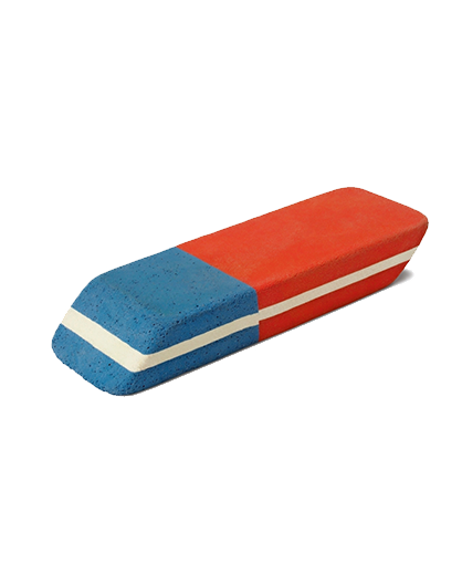 An eraser.