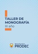 Book cover TALLER DE MONOGRAFÍA III 2024