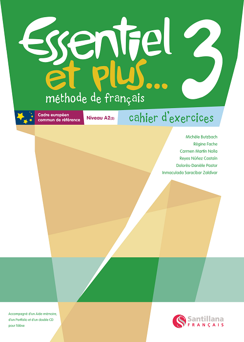 Portada del Libro Essentiel et Plus 3 Cahier d'exercices