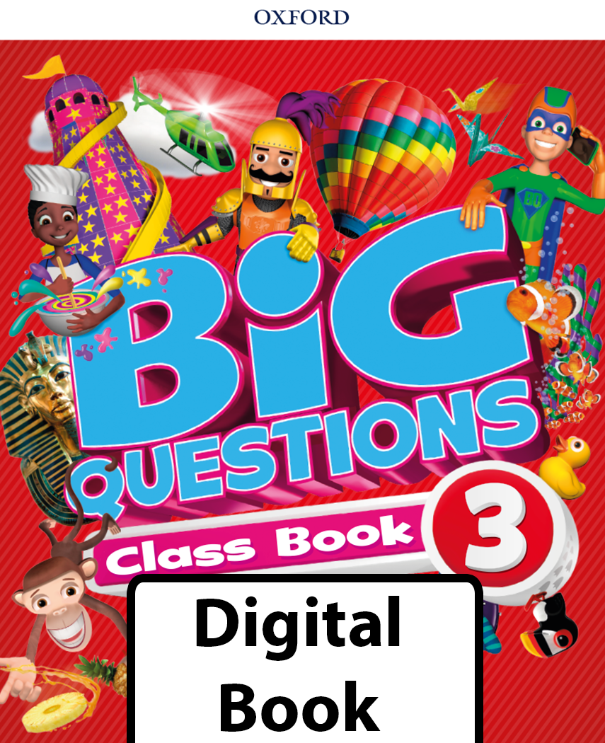 Book cover Big Questions Digital Class Book 3