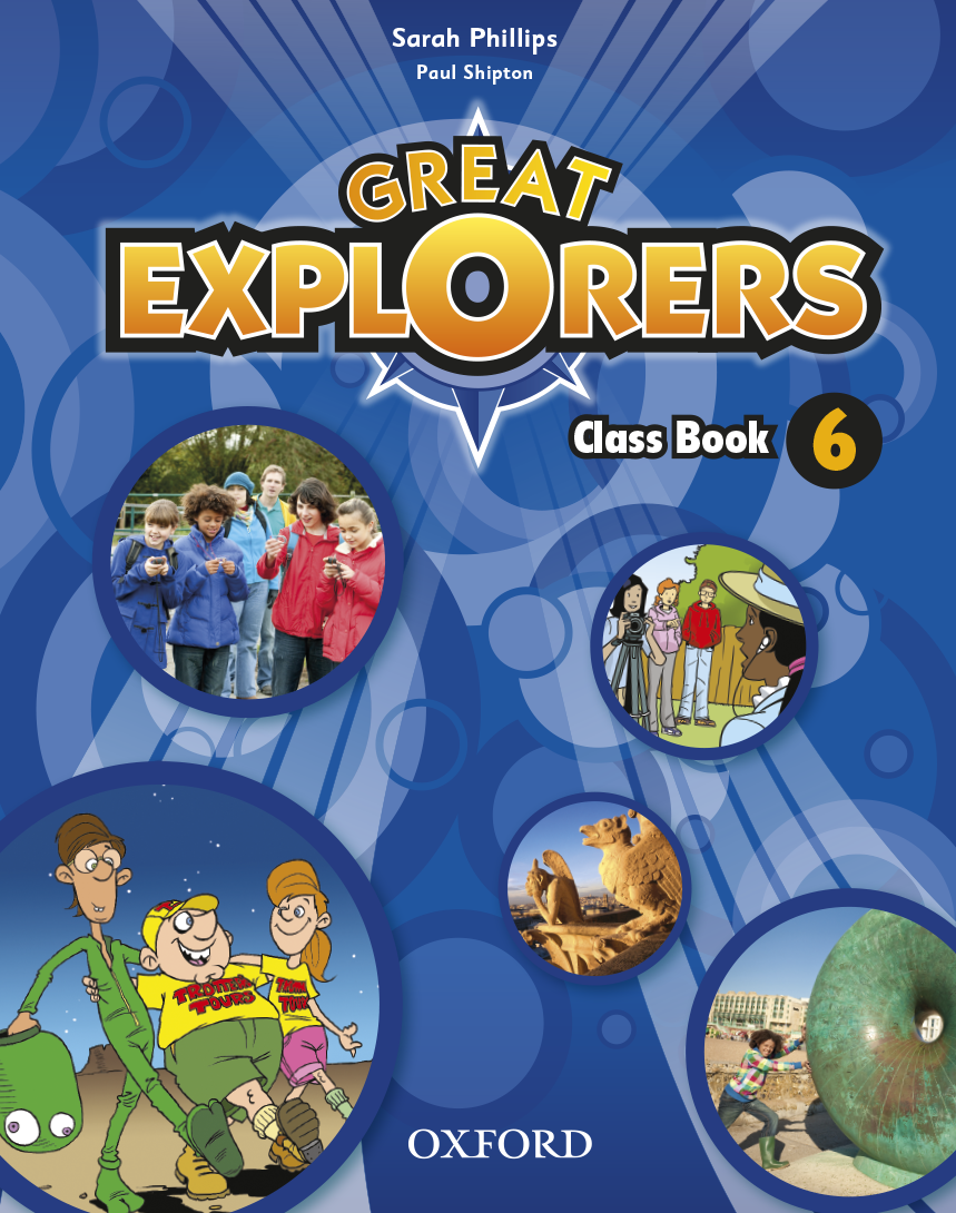 Book cover Great Explorers 6 Class Book