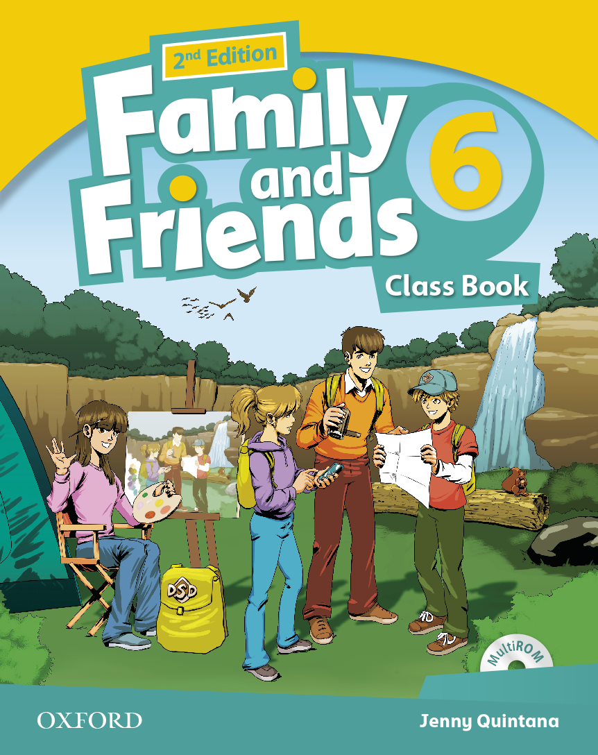 Book cover Family and Friends 6 Class Book