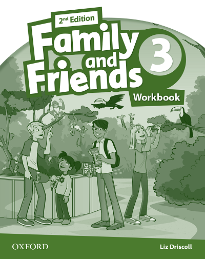 Book cover Family and Friends 3 Workbook