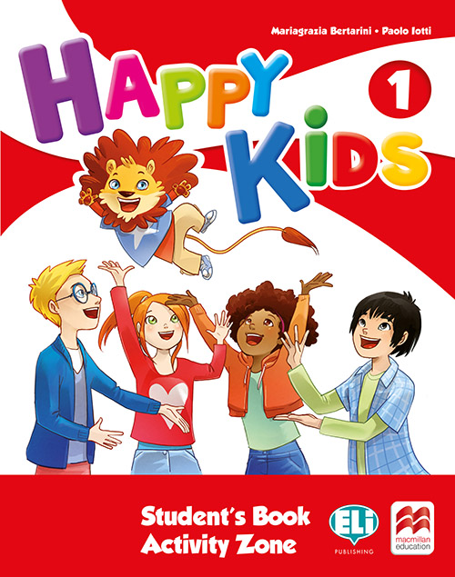 Book cover Happy Kids 1 - This course will be discontinued at the end of December 2024. Please contact your local sales representative to discuss other titles which would be an appropriate replacement.