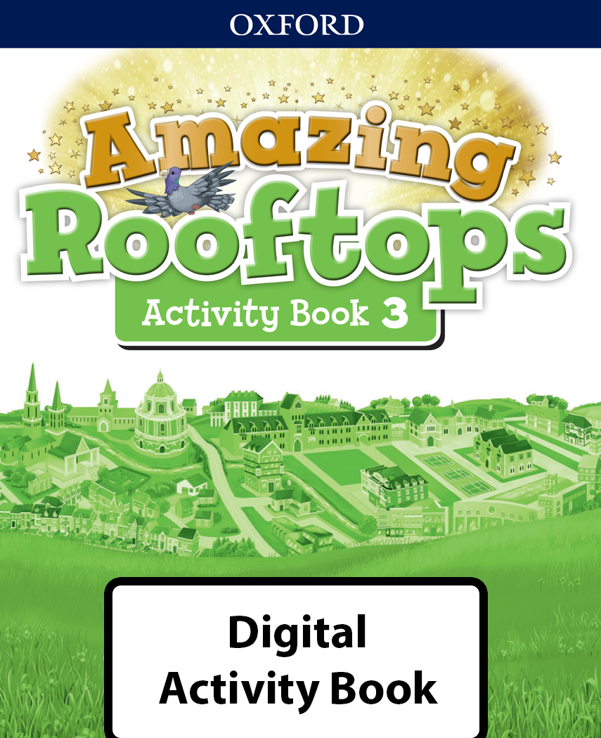 Book cover Amazing Rooftops Digital Activity Book 3