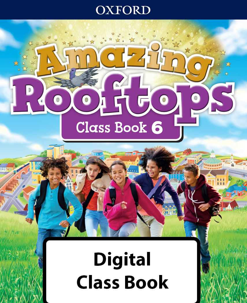 Book cover Amazing Rooftops Digital Class Book 6