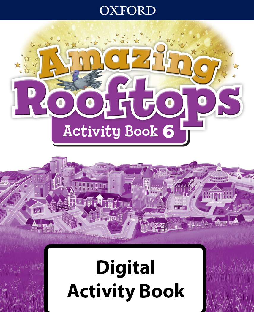 Book cover Amazing Rooftops Digital Activity Book 6