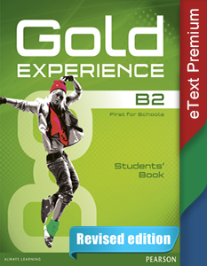 Gold Experience B2 EText Premium | Digital Book | BlinkLearning