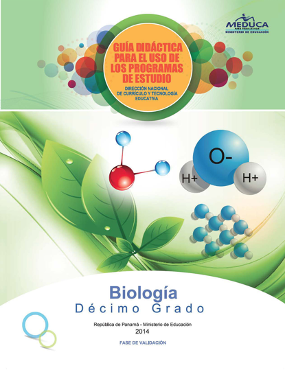 Book cover Biología. Décimo grado -DEMO-