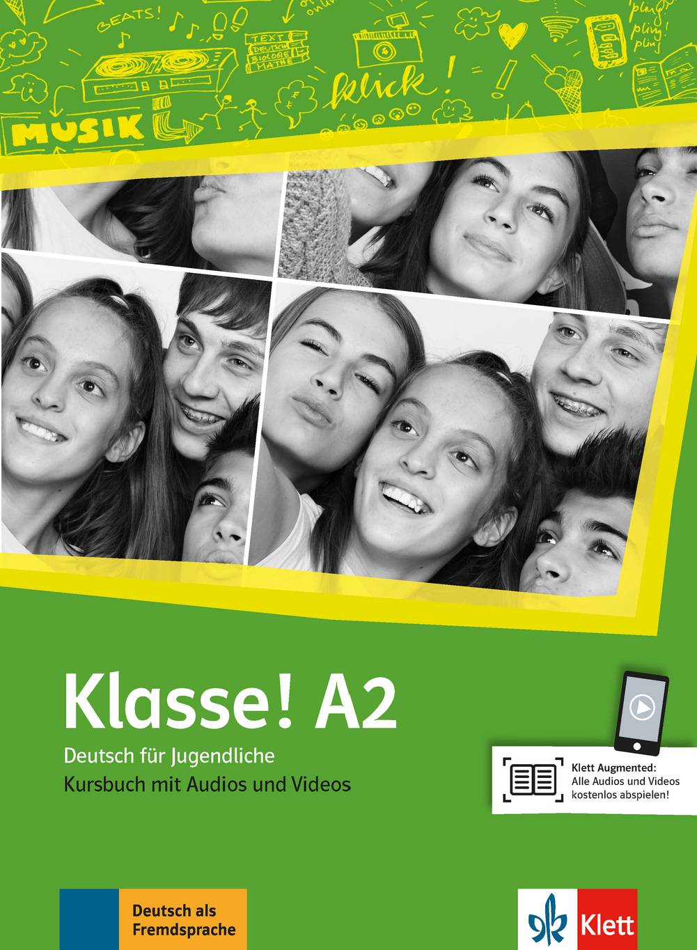 Book cover Klasse! A2 Kursbuch