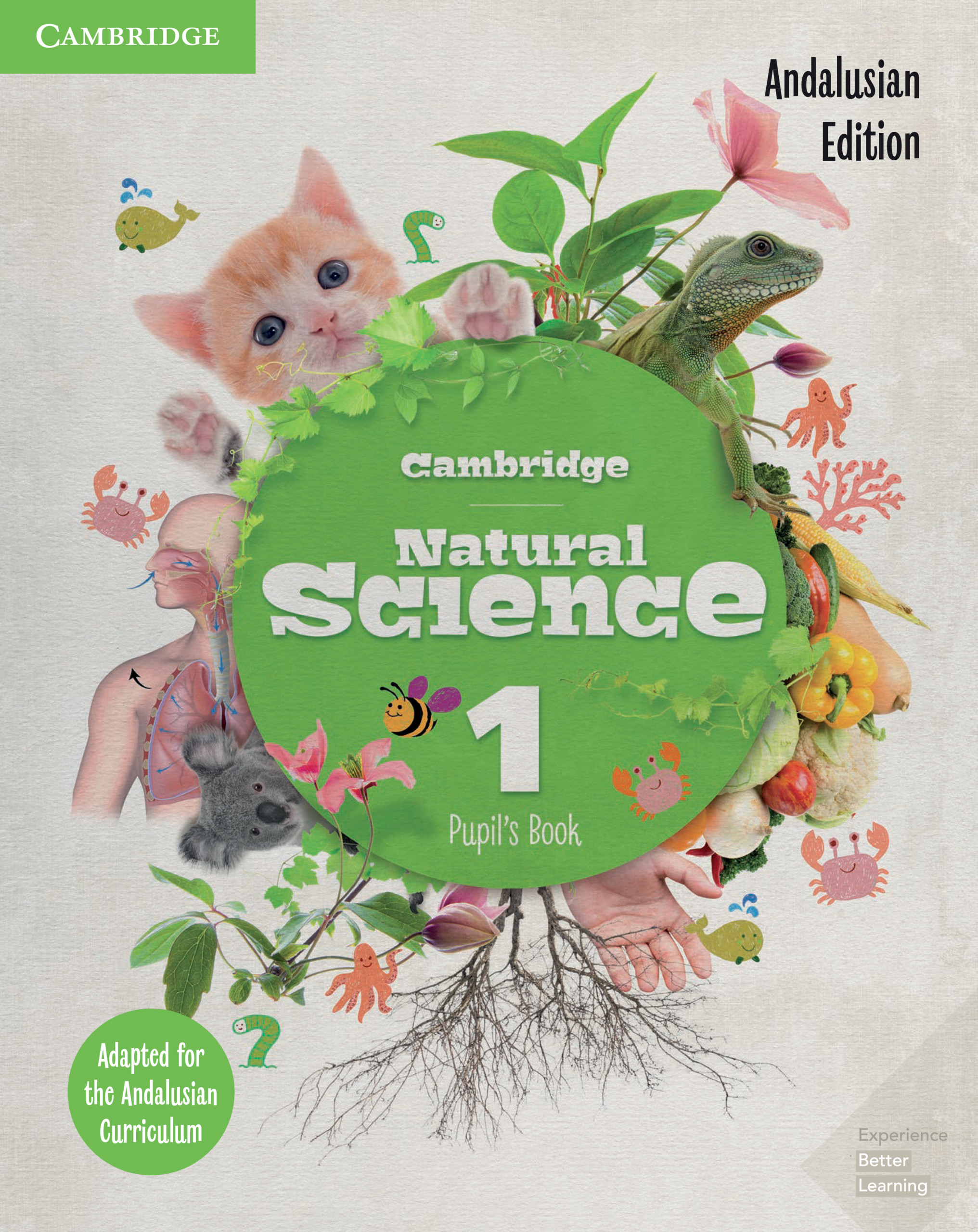 Book cover Natural Science 1 Pupil's Book (Andalusian Edition)