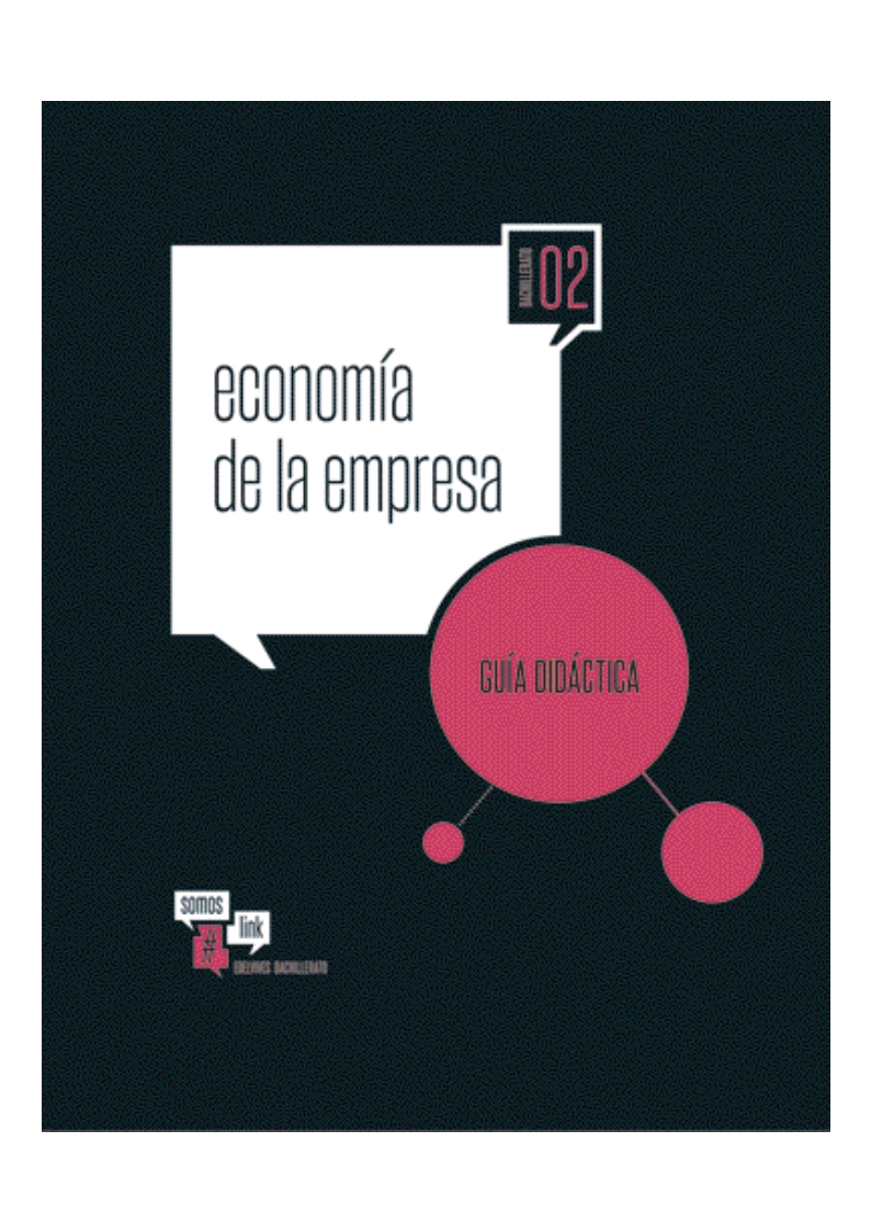 Economía De La Empresa Práctica 2° BACH | Digital Book | BlinkLearning