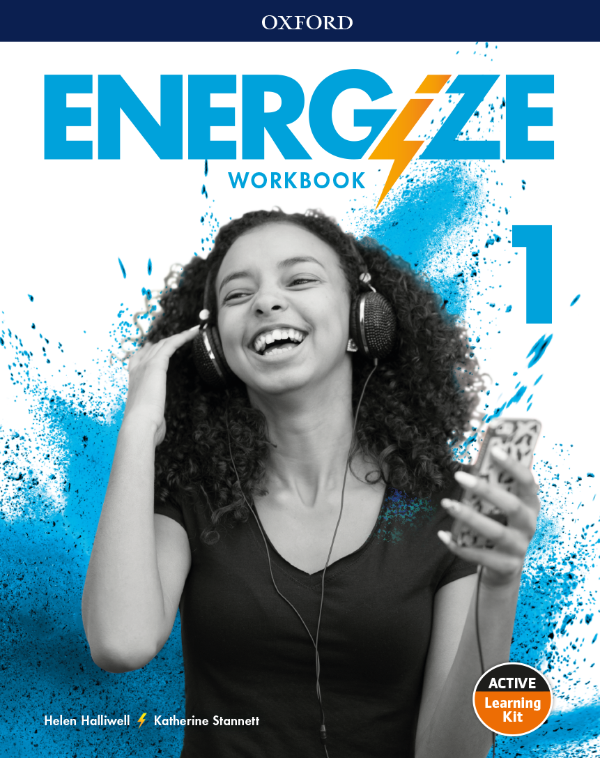 Book cover Energize 1 Digital Workbook