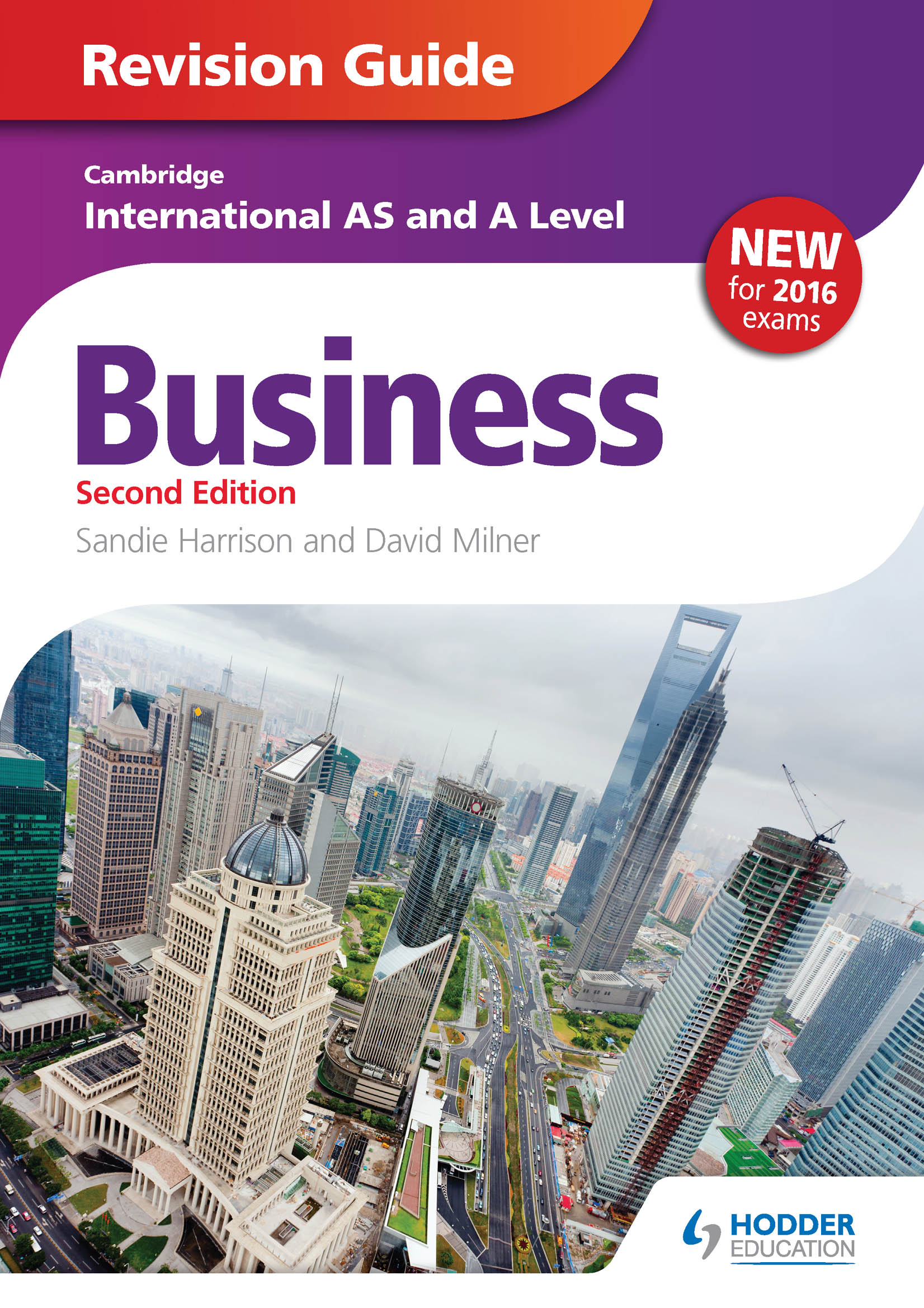 Book cover Cambridge International AS/A Level Business Revision Guide 2nd edition