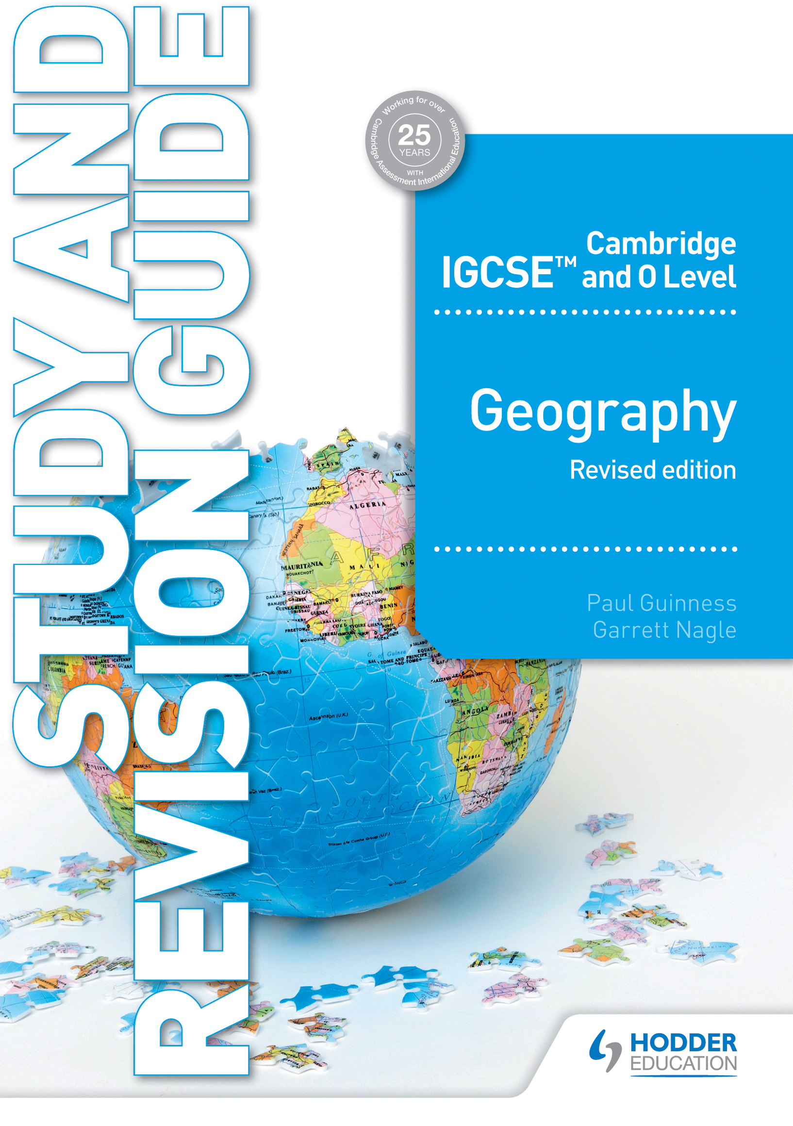 Book cover Cambridge IGCSE & O Level Geography Study & Revision Guide revised edition