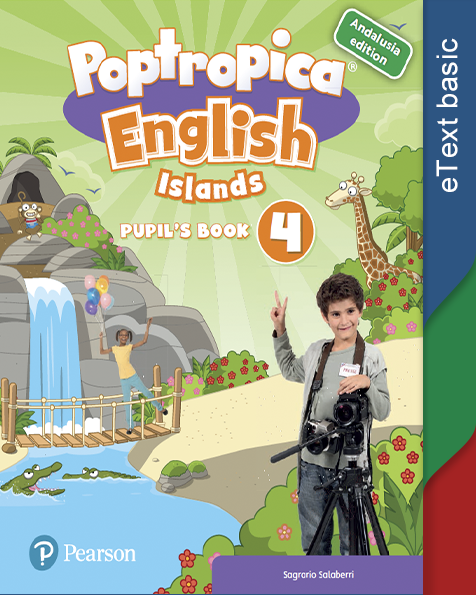 Book cover Poptropica English Islands 4 Andalusia Edition - eText Basic