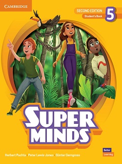 Book cover Super Minds 2ed L5 Student's Book Interactive version