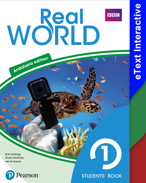 Book cover Real World 1 eText Student's Interactive - Andalusia Edition