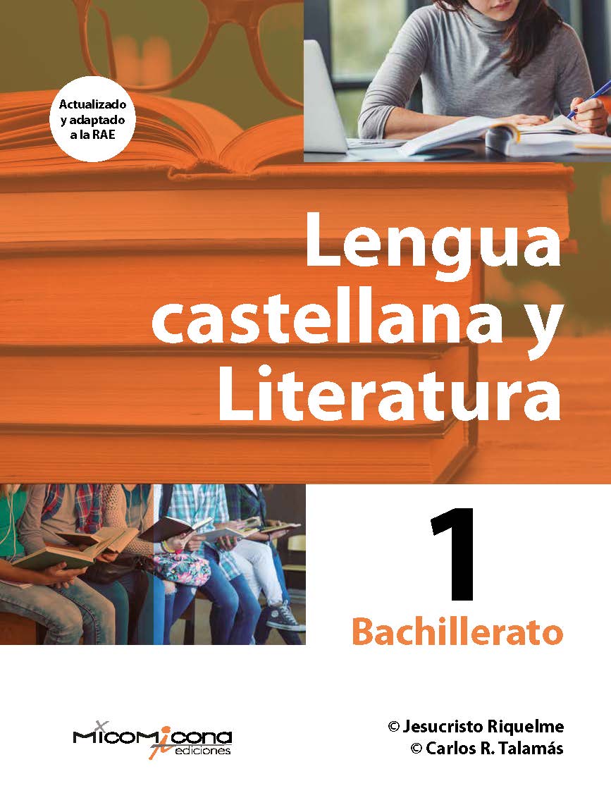 Book cover Lengua Castellana y Literatura 1ºBach