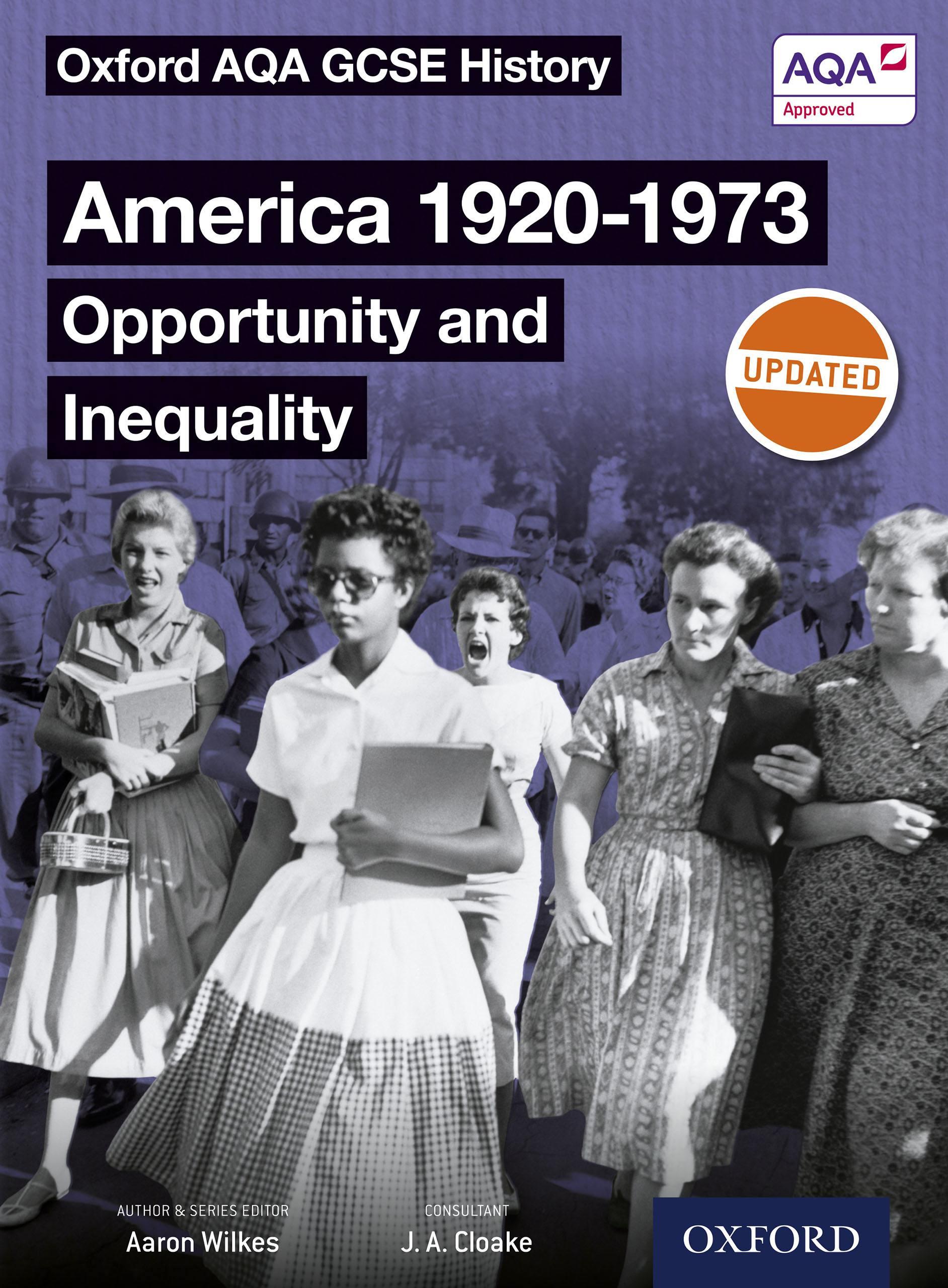 Book cover America 1920-1973 - Opportunity and inequality