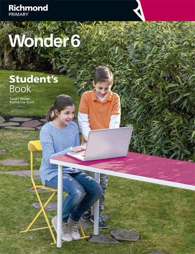 Portada del Libro Wonder 6 Student's book