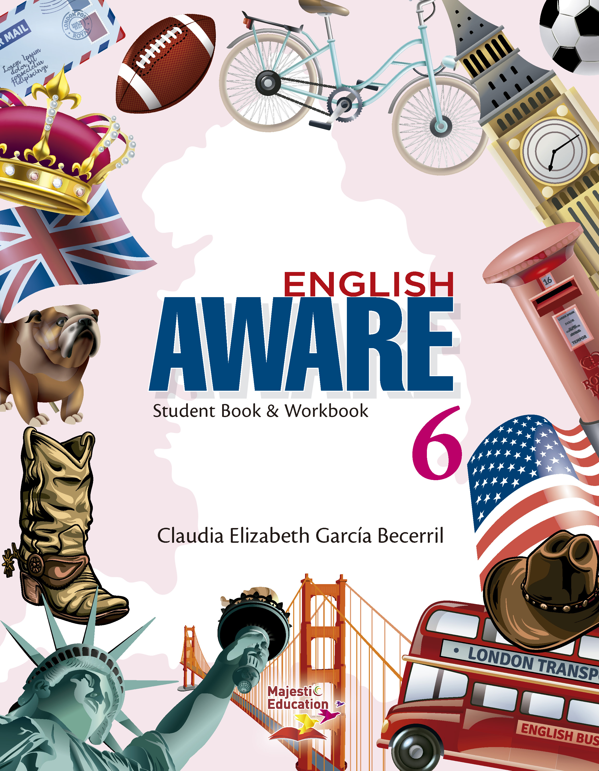 Book cover English Aware 6