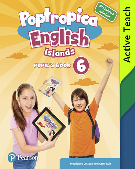 Book cover Poptropica English Islands 6 Andalusia Edition - Active Teach