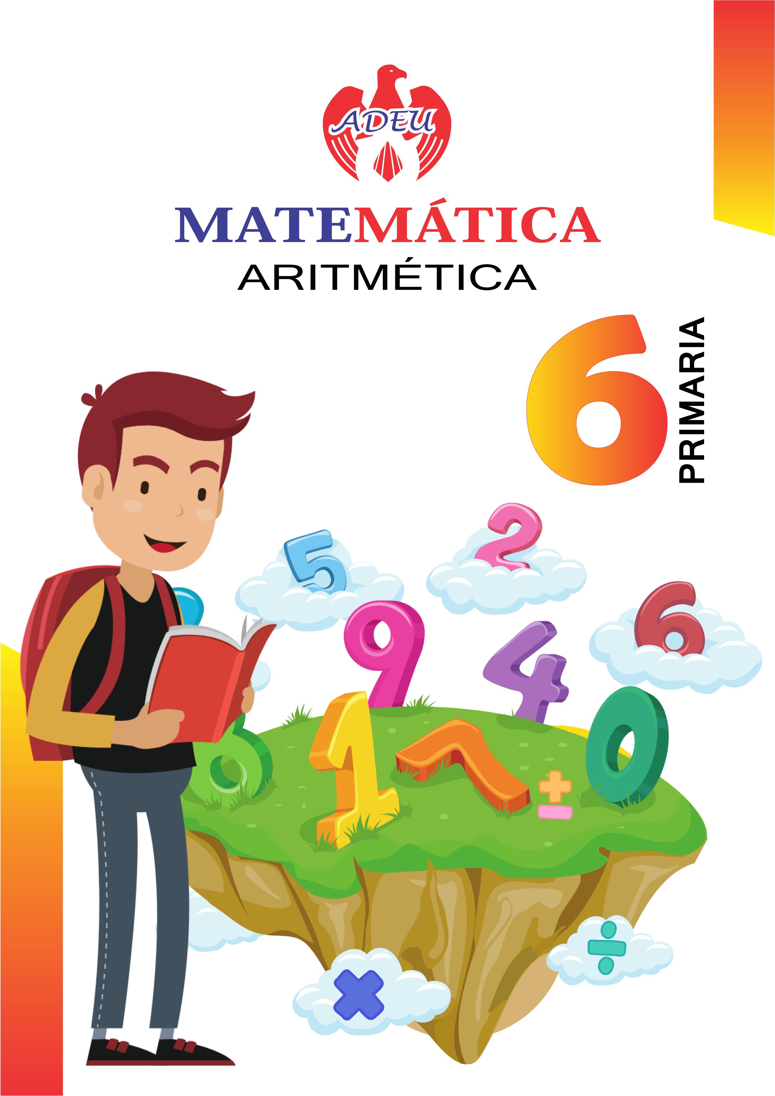 Book cover ARITMÉTICA 6