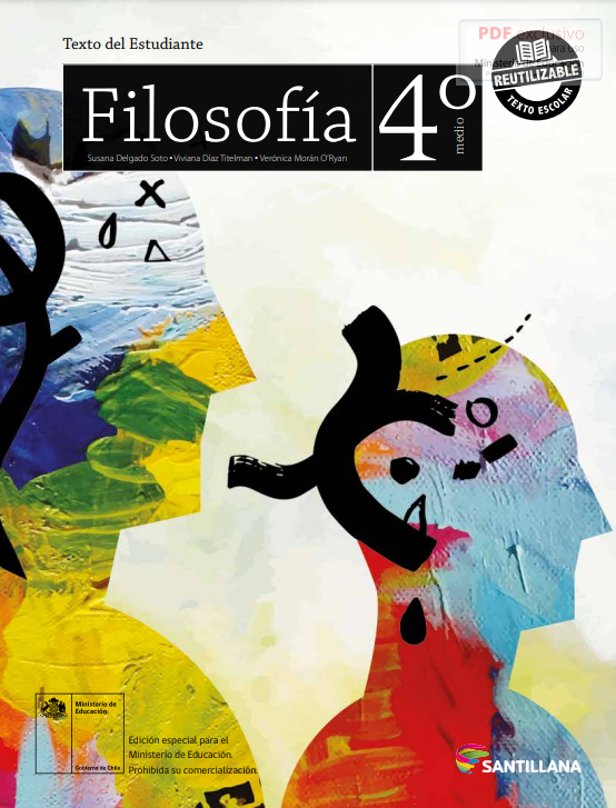 Book cover FILOSOFÍA 4° MEDIO