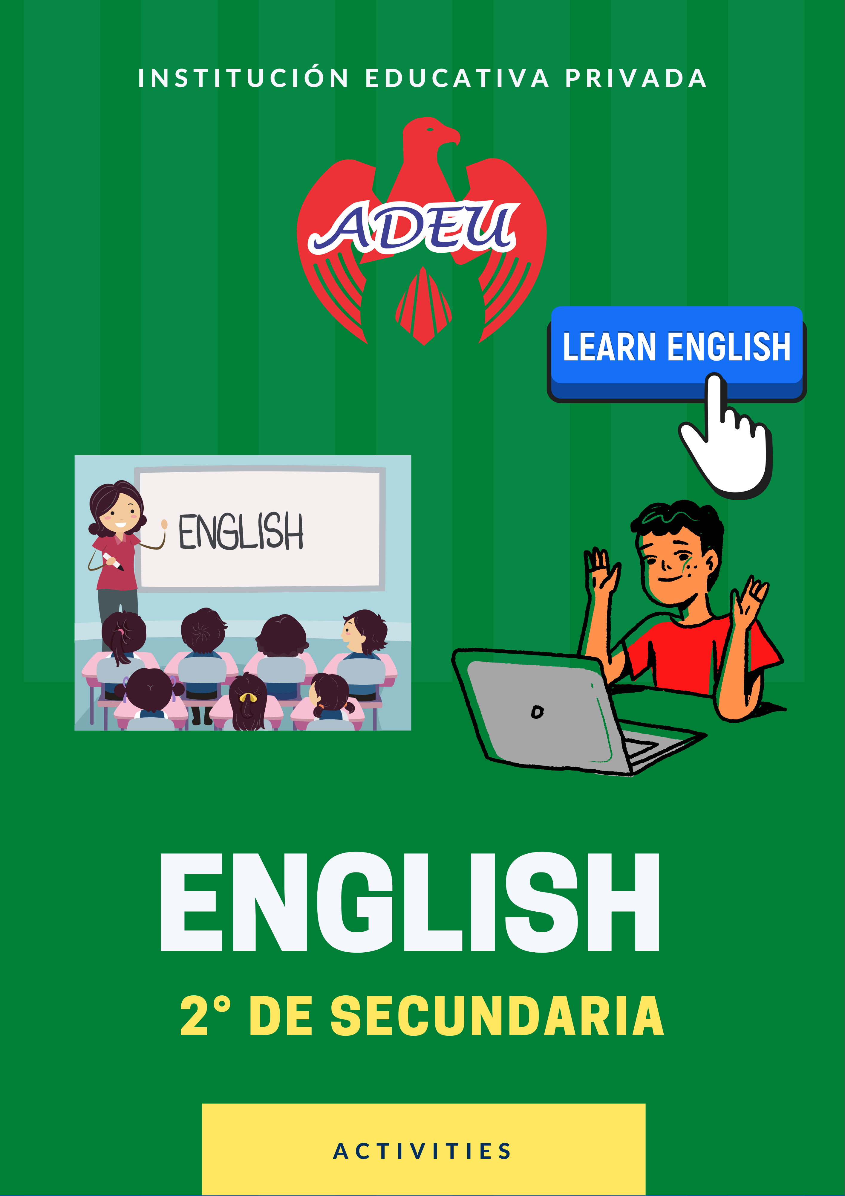 Book cover 2° Grade Secondary - English Activities