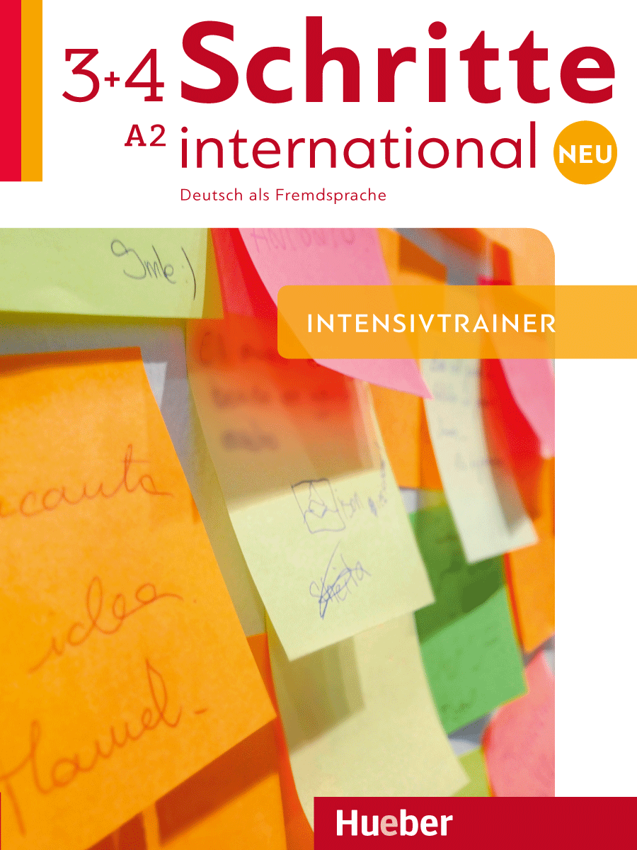 Book cover Schritte international Neu 3+4 Intensivtrainer