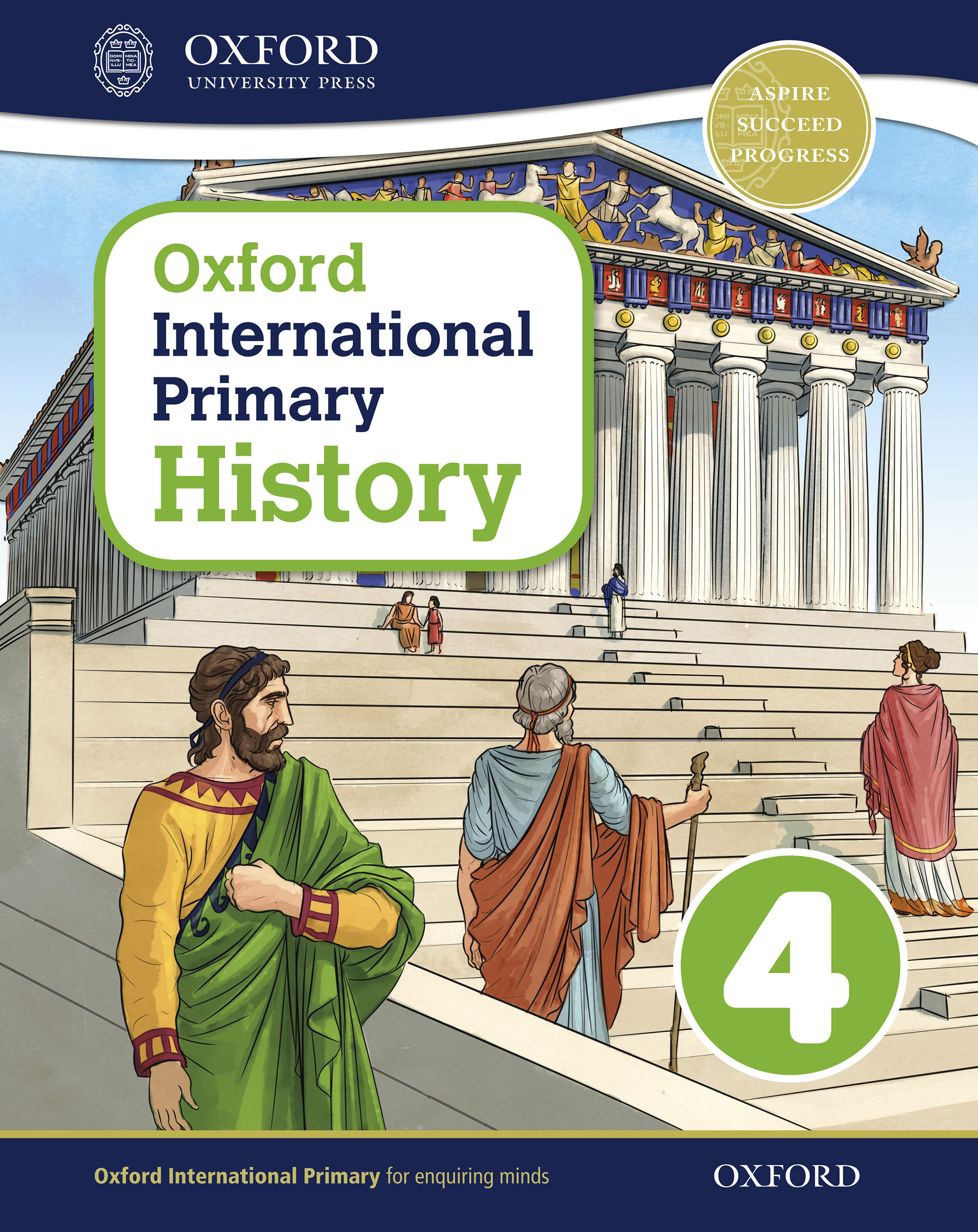 Book cover Oxford International Primary History 4