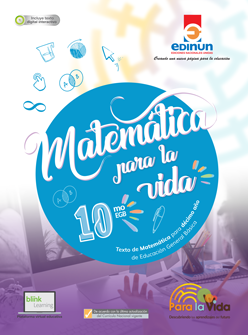 Book cover Matemática 10 EGB