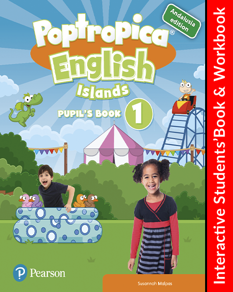 Book cover Poptropica English Islands 1 Andalusia Edition - Pupil´s Book and Activity Book