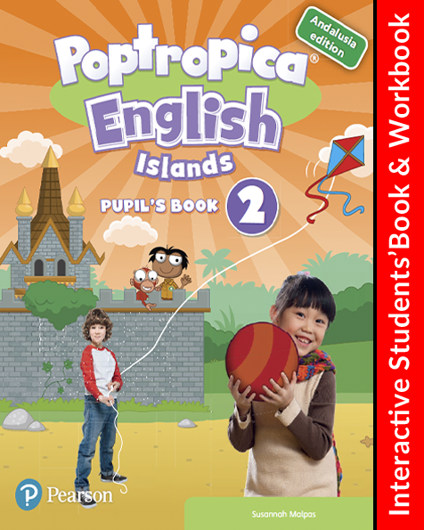 Book cover Poptropica English Islands 2 Andalusia Edition - Pupil´s Book and Activity Book