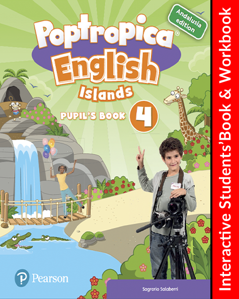 Book cover Poptropica English Islands 4 Andalusia Edition - Pupil´s Book and Activity Book