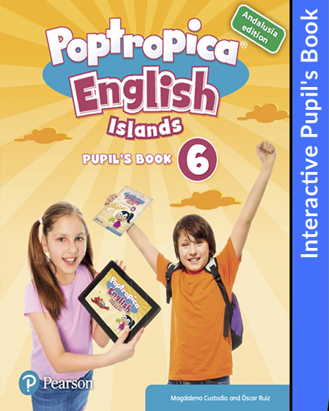 Book cover Poptropica English Islands 6 Andalusia Edition -Interactive Pupil´s Book