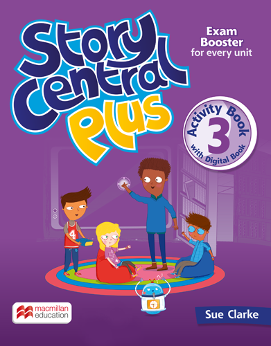 Book cover Story Central Plus Level 3 Digital Activity Book