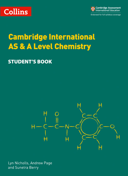 Book cover Cambridge International AS & A Level Chemistry