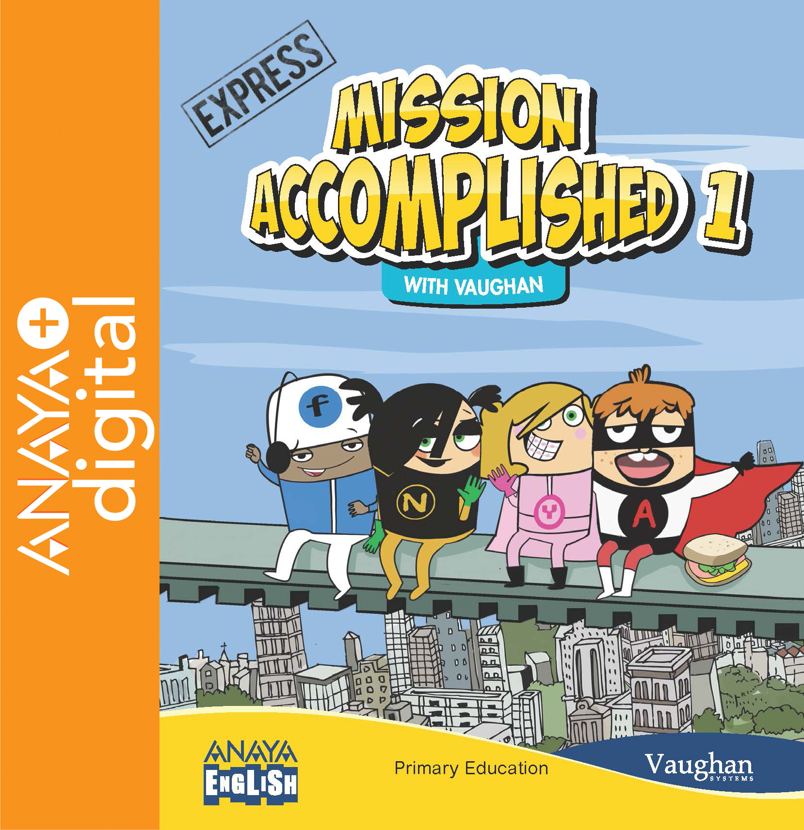 English Mission Accomplished Express 1º Primaria Digital Book Blinklearning