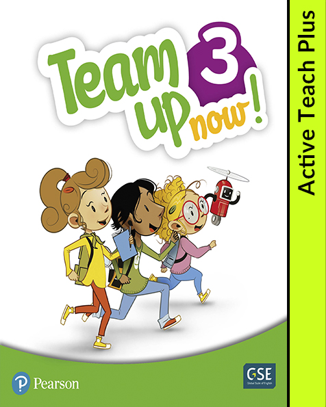 Book cover Team Up Now! 3 Active Teach Plus