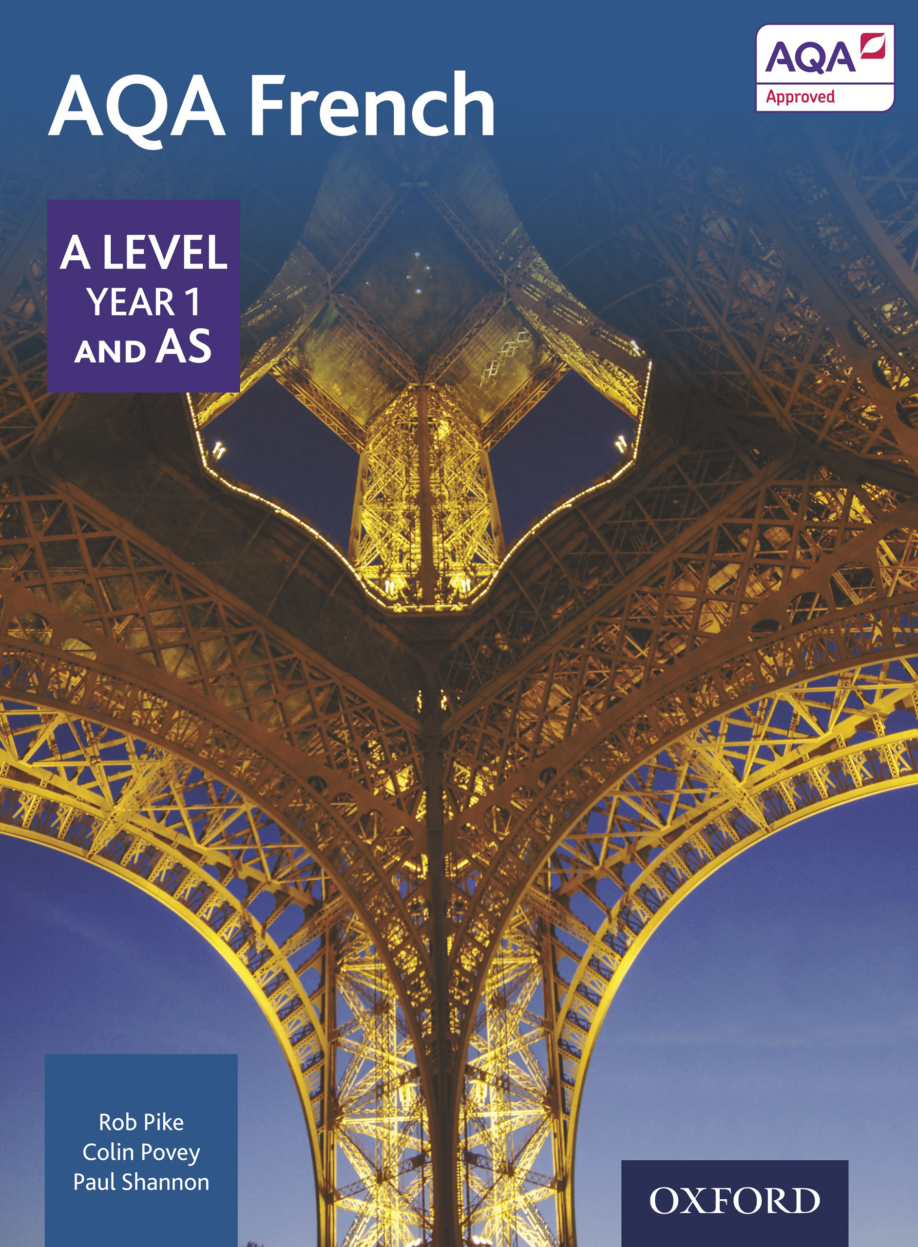 Book cover AQA French A Level Year 1 and AS