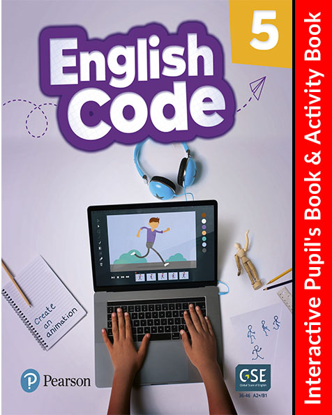 Book cover English Code 5 Interactive Pupil's Book and Activity Book