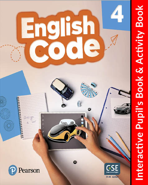 Book cover English Code 4 Interactive Pupil's Book and Activity Book