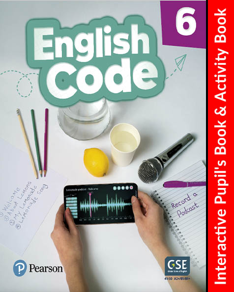 Book cover English Code 6 Interactive Pupil's Book and Activity Book