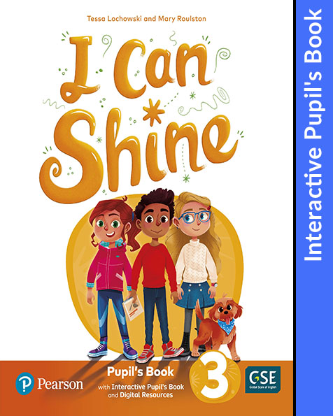 Book cover I Can Shine 3 Digital Interactive Pupil´s Book