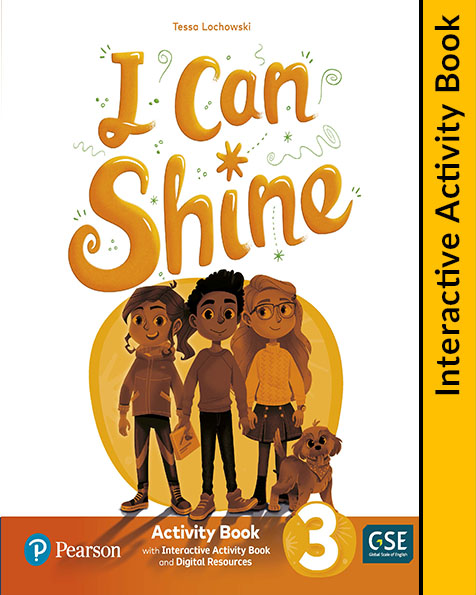 Book cover I Can Shine 3 Digital Interactive Activity Book