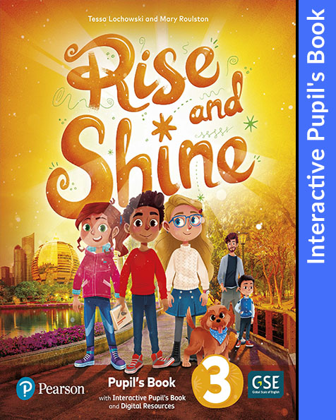 Book cover Rise & Shine 3 Interactive Pupil´s Book and Digital Resources